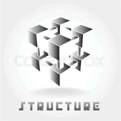 structure logo | Stock vector | Colourbox