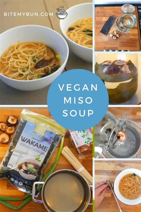 Easy Vegan Miso Soup From Scratch: Shiitake + Kombu Combo!