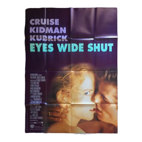 Affiche Originale Française Eyes Wide Shut 1999 Selency