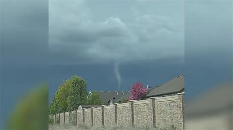 Landspout tornado spotted near Salt Lake City | Fox Weather