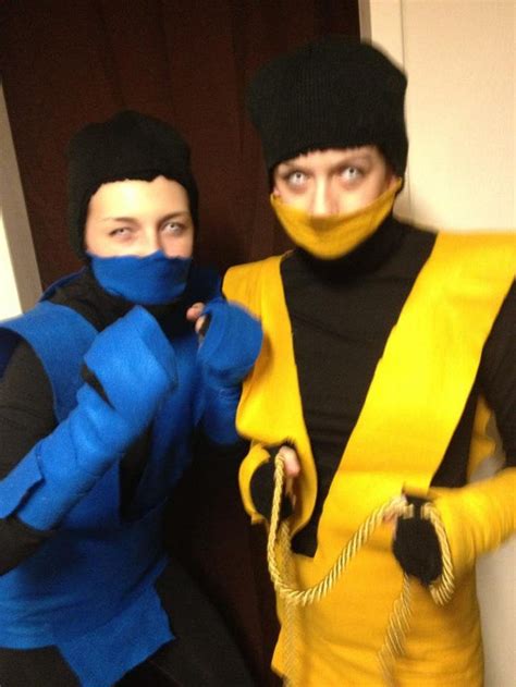 Our Homemade Sub-Zero and Scorpion Costumes : r/mk9