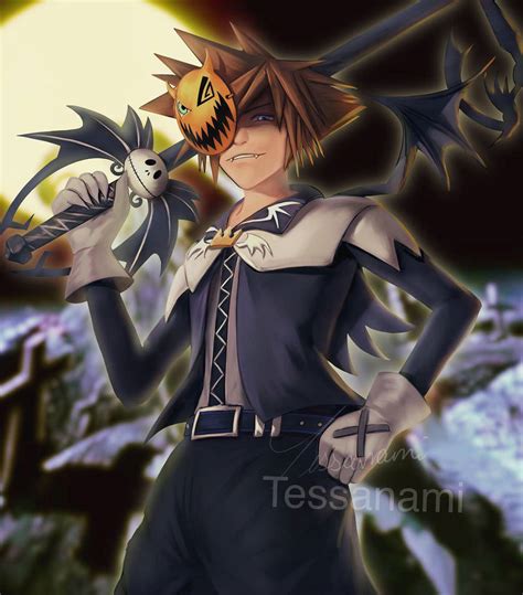 Sora Nightmare Before Christmas By Tessanami On Deviantart