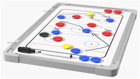 Hockey Coaching Board with Game Strategy Fur 3D Model $29 - .max - Free3D