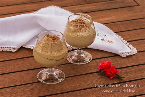 Crema Di Caff In Bottiglia Come Quella Del Bar Ricetta Senza Gelatiera