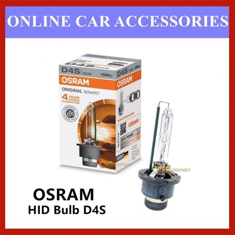 Osram Original Xenarc HID Bulb D4S 66440 Made In Germany 1Pcs Lazada