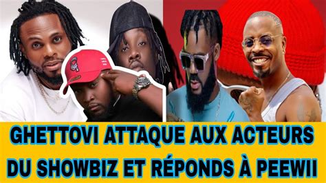 Ghettovi Recarde Les Acteurs Du Showbiz Togolais Et R Pond Peewii