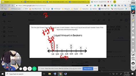 5md2 Line Plots With Fraction Measurements Youtube