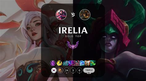 Irelia Top Vs Cassiopeia KR Master Patch 13 24 YouTube