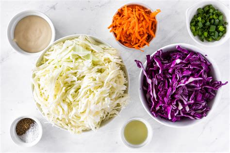 Coleslaw Salad Recipe With Purple Cabbage