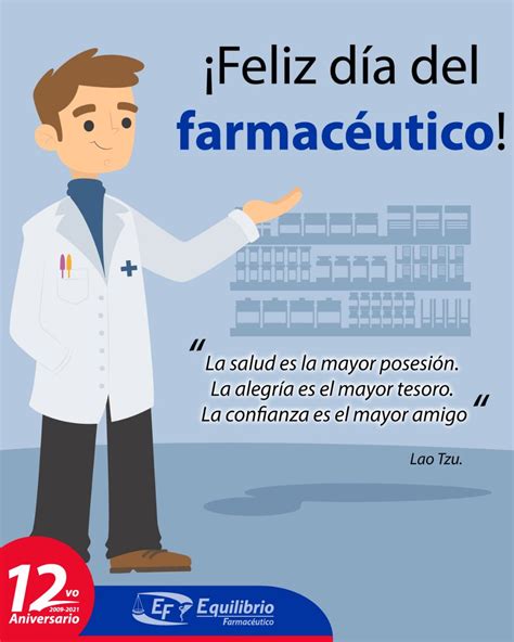 Equilibrio Farmacéutico On Twitter ¡feliz Día Del Farmacéutic De