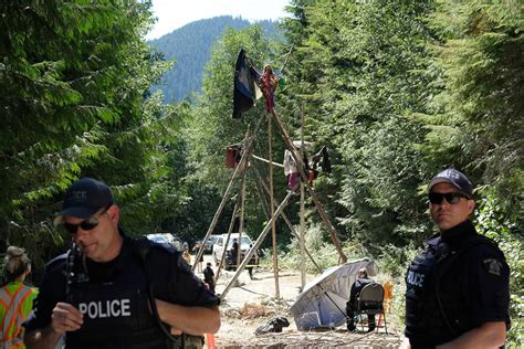 Fairy Creek Protesters Accuse Rcmp Of Aggression After Use Of Pepper