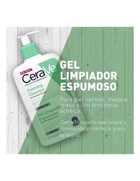 Gel Limpiador Espumoso Cerave Dermatodo