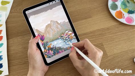 Ipad Mini For Procreate Drawing And Artists In