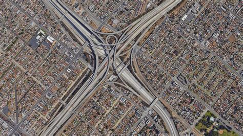 Aerial View of a Stack Interchange wallpaper - backiee