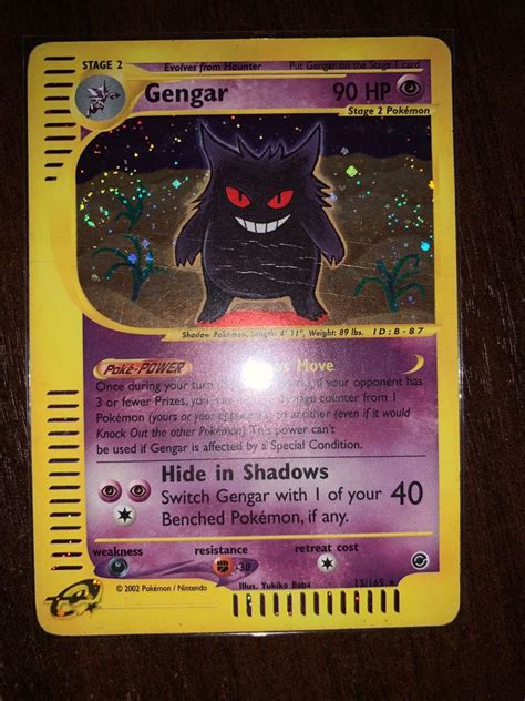 Pokemon Gengar Card, Hobbies & Toys, Toys & Games on Carousell