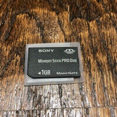 Sony Gb Memory Stick Pro Duo Gb Ms Card Magicgate Msx M Gst Made In