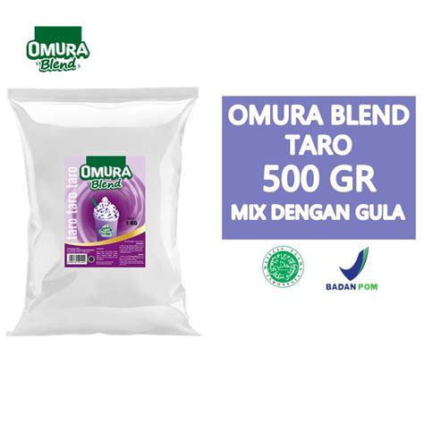 Jual Omura Blend Bubuk Minuman Mix Rasa Taro Gr Shopee Indonesia