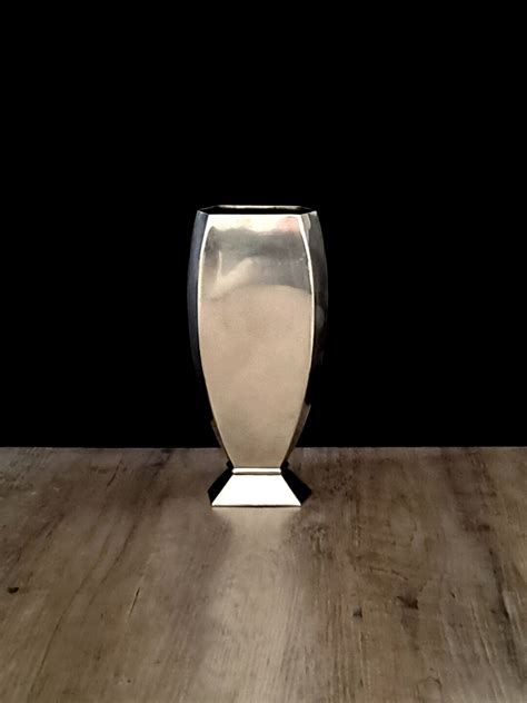 Christofle Paris Gallia Vase Early Century Art Deco Finished With ...