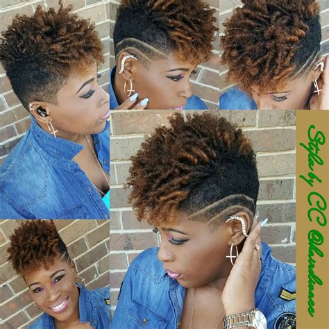 Short Natural Undercut Tapered Natural Hair Natural Hair Short Cuts