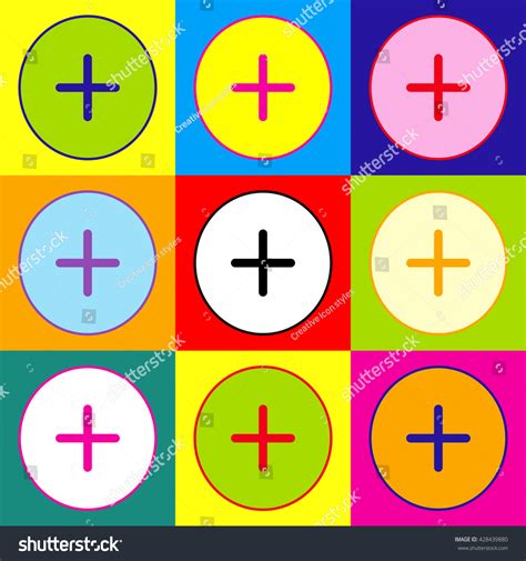 Positive Symbol Plus Sign Stock Vector (Royalty Free) 428439880 | Shutterstock