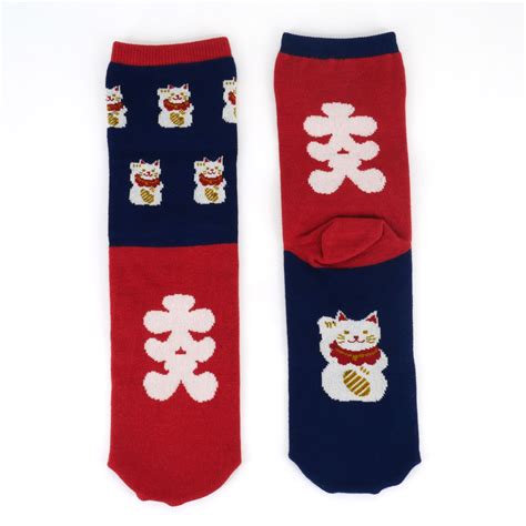 Japanese Cotton Tabi Socks Hananeko