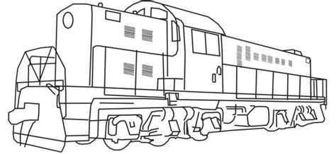 Outline Pictures Of Train Diesel Train Coloring Outline Pictures