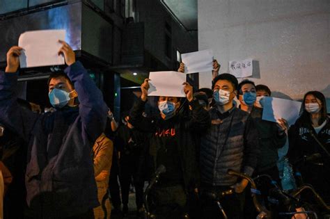 Proteste In Cina Gli Aggiornamenti Del Novembre Sulle