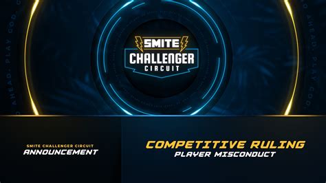 SMITE Pro League SEASON X On Twitter COMPETITIVE RULING SCC