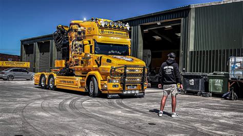 D F Super Cranes Ryan Gorretts Scania L T V Scania V Open