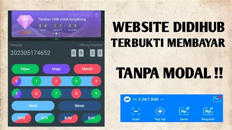 Website Didihub Tercepat Dan Terbukti Membayar Tanpa Modal Sama Sekali