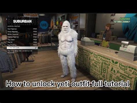 New How To Unlock Rare Yeti Outfit In Gta Online All Yeti Clue