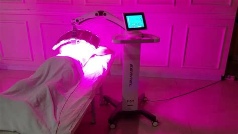 Skin Beauty Machine Photodynamic Therapy Led Therapy Pdt Machine Red Blue Yellow Led Light Kn