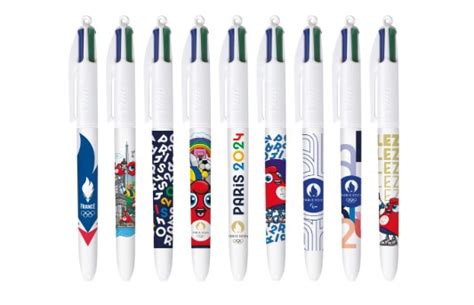 Bic Habille Son C L Bre Stylo Couleurs Limage Des Jeux Olympiques