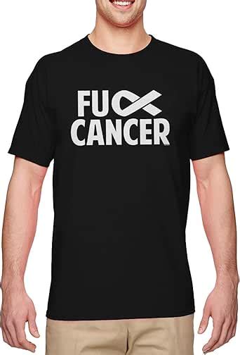 Kkmoll Fuck Cancer Raise Awareness Fight Cure Men S T Shirt Clothing