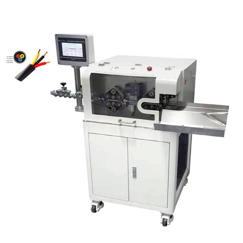 Automatic Multi Core Wire Cutting Stripping Machine For Outer Sheathed