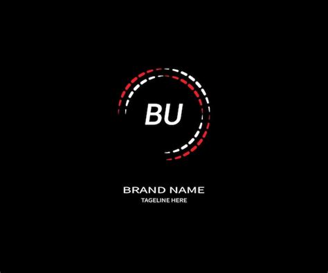 Premium Vector Bu Letter Logo Design Unique Attractive Creative