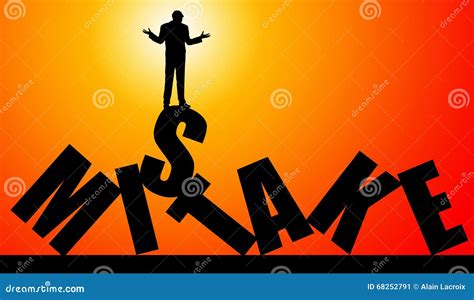 mistakes cartoons illustrations vector stock images  pictures