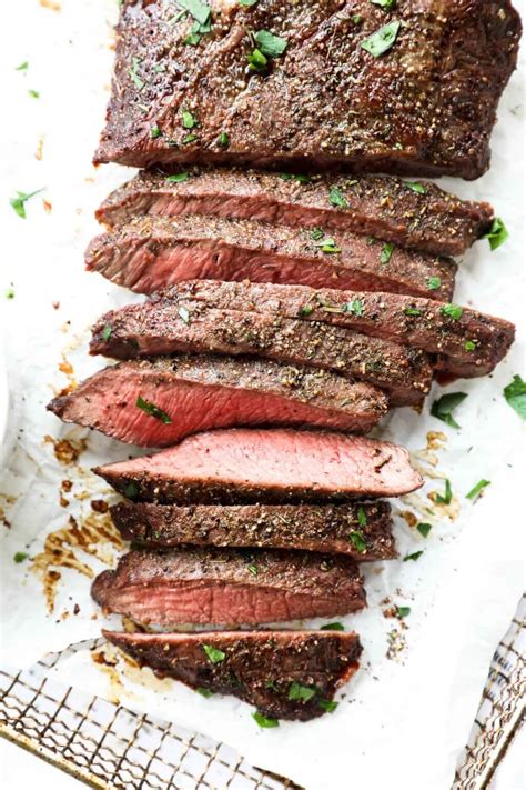 Perfectly Seasoned Air Fryer Flank Steak In 15 Minutes Real Simple Good