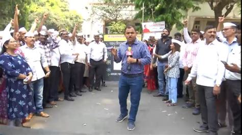 Lakhs Of Employees Demanding Old Pension Scheme Begin Indefinite Strike