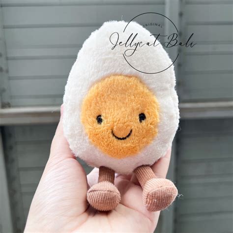 Jual Jellycat Amuseable Happy Boiled Egg Small New Original Telur Soft