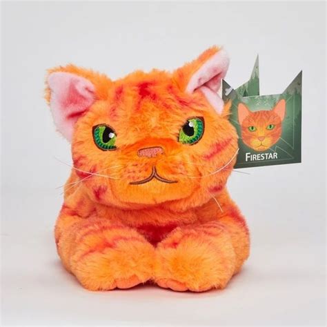 Firestar Large Plush Cat | Warrior cats series, Warrior cats, Warrior cat