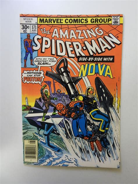 The Amazing Spider Man 171 1977 VF Condition Comic Books Bronze