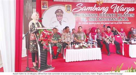 Sambang Warga Bupati Di Gumulan Tetap Berkesan