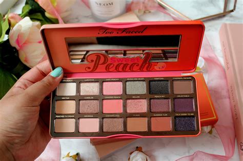 FASHION TRAIN Beauty Too Faced Sweet Peach Eyeshadow Palette Review