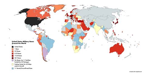 Us Bases In World Map - Danica Dominique