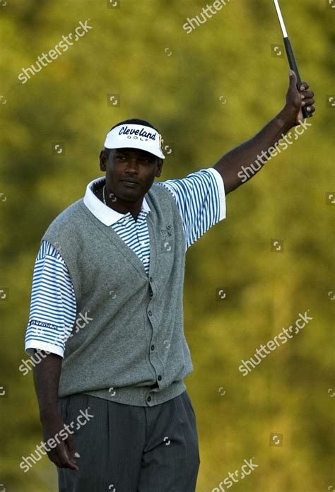 Vijay Singh Fiji Raises His Putter Editorial Stock Photo - Stock Image ...