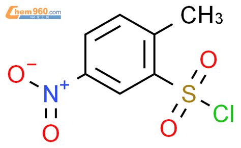 121 02 82 甲基 5 硝基苯磺酰氯化学式、结构式、分子式、mol 960化工网