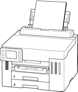 Canon Inkjet Manuals Gx Series Paper Settings