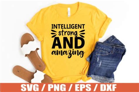 Intelligent Strong And Amazing Svg File Graphic By Jutishray930 · Creative Fabrica