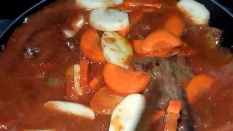 Delisiosa Carne Guisada Como Lo Hacen Los Salvadore Os Youtube